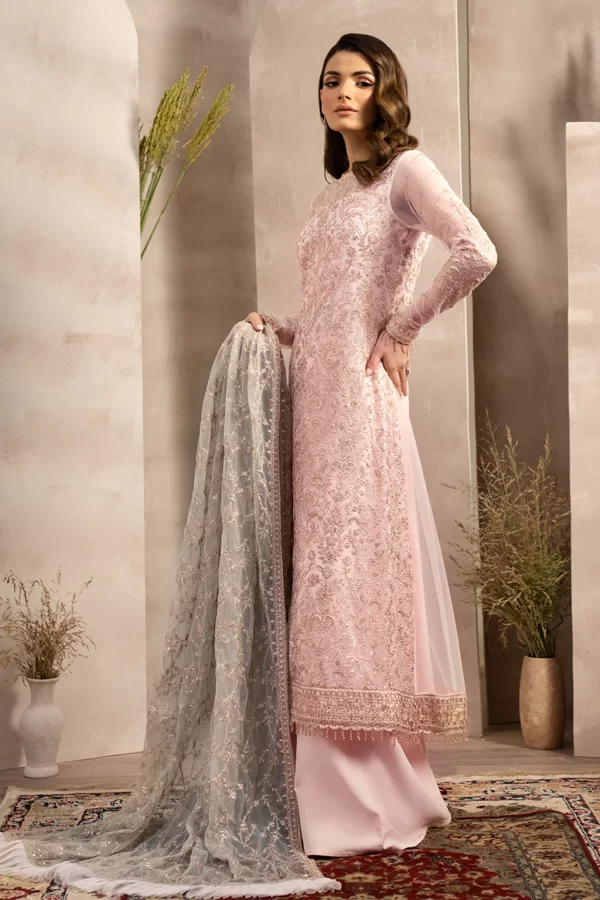 NAQSH FANCY UNSTICHED SUIT - Image 2