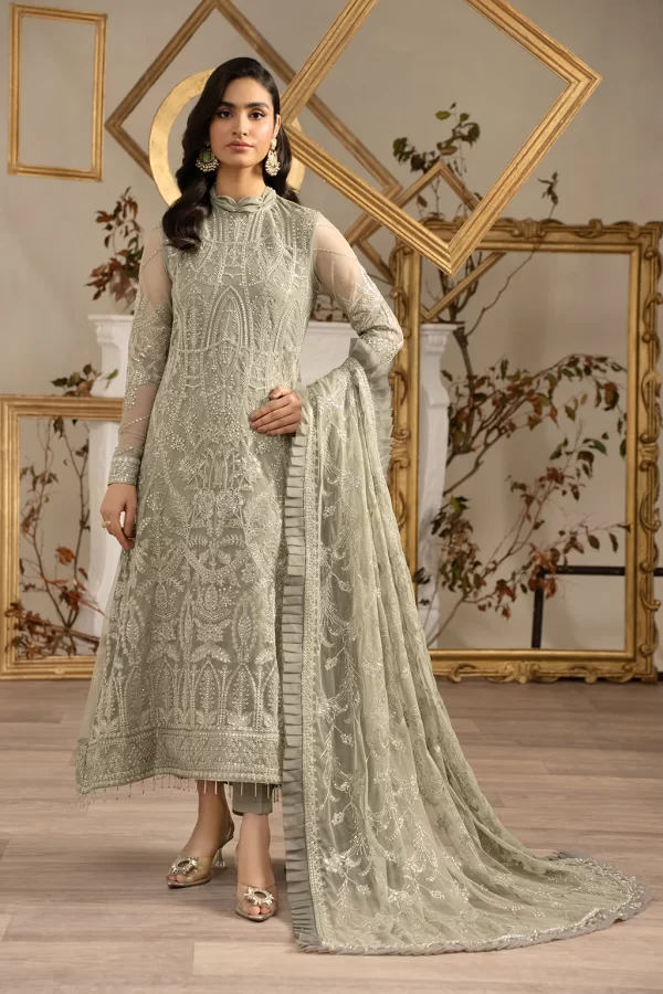 NAQSH FANCY UNSTICHED SUIT - Image 4