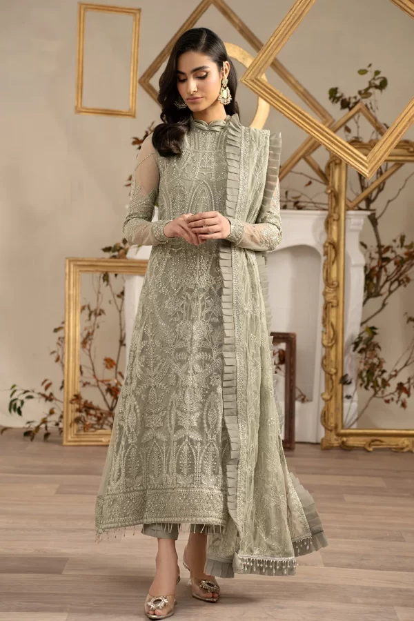 NAQSH FANCY UNSTICHED SUIT - Image 5