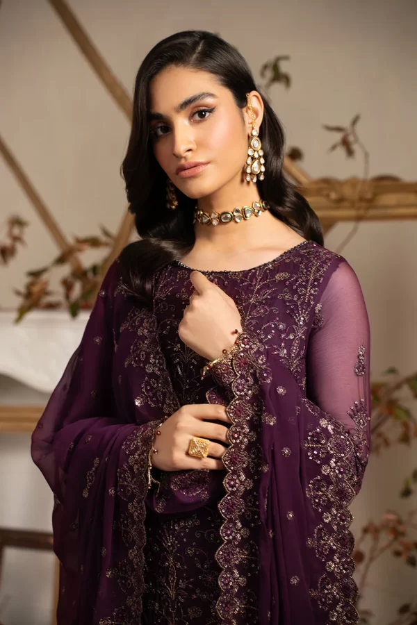 NAQSH FANCY UNSTICHED SUIT - Image 2