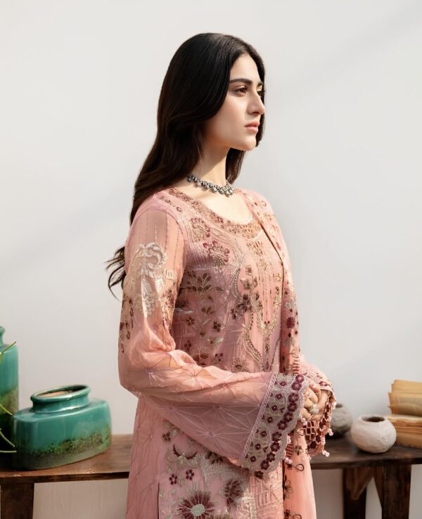 RAMSHA FANCY 3 PIECE UNSTICHED SUIT – VOL 8 - Image 2