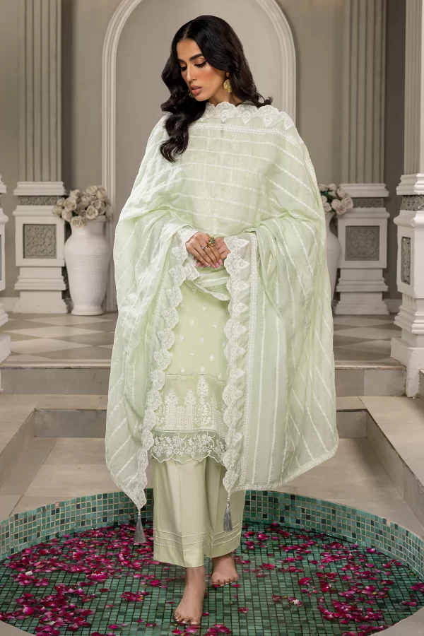 03 PIECE UNSTITCHED EMBROIDERED EID EDITION - Image 4