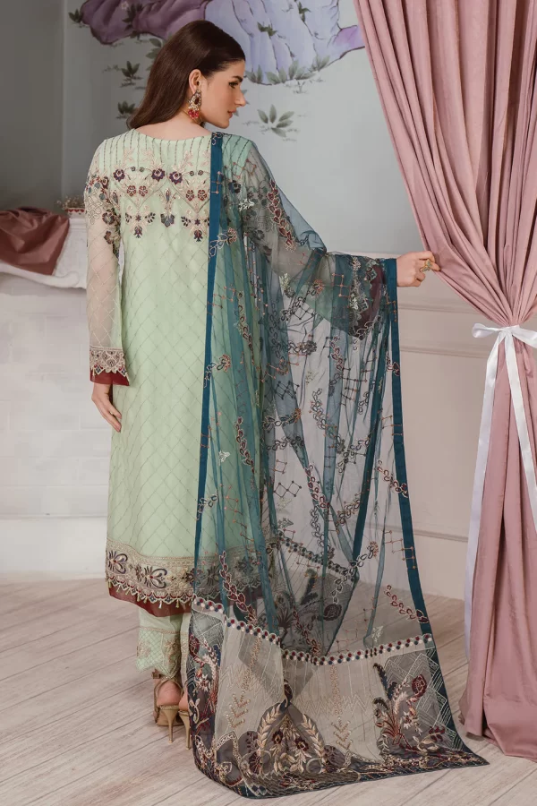 RAMSHA FANCY 3 PIECE UNSTICHED SUIT – VOL F25 - Image 3